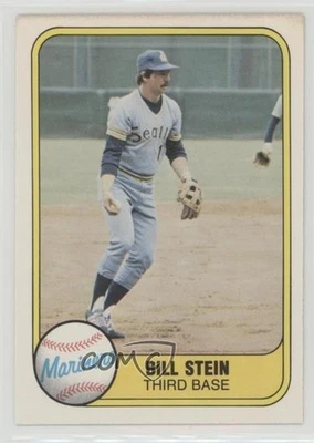 1981 Fleer Bill Stein #605 - Image 1 of 2