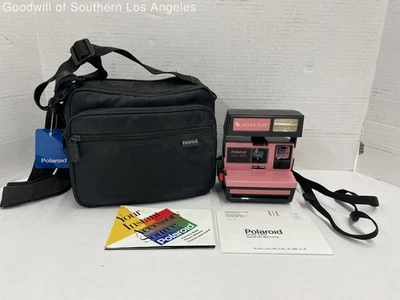 Cámara Instantánea Polaroid Spirit 600 Edición Mary Kay De Colección con Estuche Negro Rosa Foto 1 de 4