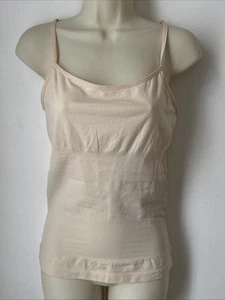 Yummie by Heather Thomson Off White Cream Cami Spaghetti Strap Tank Sz M/L - Picture 1 of 8