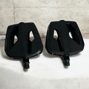 Plataforma de bicicleta Bontrager pedales de resina negro pedal de ciudad ciclismo ciclismo - Imagen 1 de 11