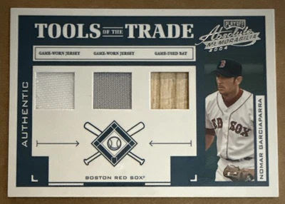 Nomar GARCIAPARRA🔥2004 Playoff Absolute Tools Of The Trade Triple Relic 85/100 - Image 1 of 2
