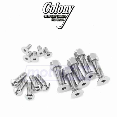 Colony Brake Rotor Hardware Kit for 2001-2003 Harley Davidson FXDXT Dyna ud - Imagem 1 de 4