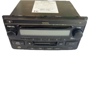 TOYOTA 4Runner 2002-06 OEM Factory CD Stereo Radio Cassette 86120-35281 - Picture 1 of 9