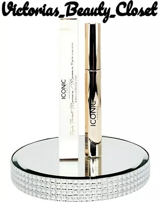 Iconic London Triple Threat Mascara In Black FULL SIZE .30oz. NEW!  - Image 1 of 4