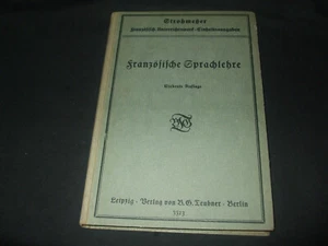 Professor Dr. Fritz Strohmeyer - Französische Sprachlehre - 7. Auflage geb. 1930 - Bild 1 von 2