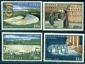 1964 Shakespeare, Soli, Salamis, Curiumtheater, Famagusta Othello, Zypern, Mi.233, postfrisch - Bild 1 von 1