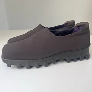 Donald J Pliner Womens Sport Slip On Brown Square Toe Italy Left 7.5 Right 6.5 - Picture 1 of 10