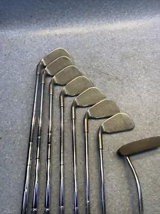 Vintage Ping Eyes Iron Set 3-W Black Dot Matching (except 4 iron) Karsten Putter - Picture 1 of 22