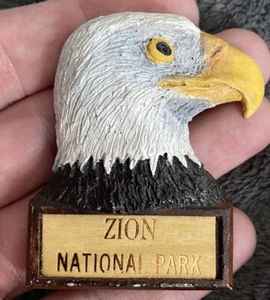 Eagle Head Vintage 90s Magnet Utah Zion National Park *MISSING MAGNET* - Picture 1 of 2
