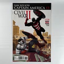Captain America Sam Wilson 13 Marvel Comics 2016 Sam Wilson vs U.S. Agent