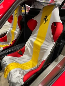 Ferrari F40 Seat Cover Pair Genuine rare item #F40 - Picture 1 of 6