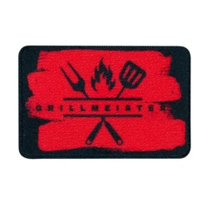 Mono-Quick 10217 Grillmeister Applikation, Bügelbild, Patch, Aufnäher, Aufkleber - Bild 1 von 2