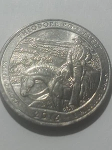 Theodore Roosevelt National Park Quarter 2016 North Dakota! - Picture 1 of 2