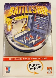 NEW Milton Bradley BATTLESHIP Travel Game Fun On the Run Compact SEALED - Picture 1 of 8