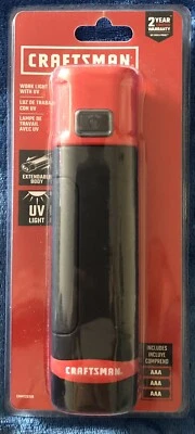 Craftsman CMMT25158 Automotive 200-Lumen Extendable UV Work Light New - Image 1 of 2