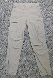 Athleta Pants Womens 4 Beige Tan Trekkie Utility Cargo Pants Ripstop Hiking - Picture 1 of 10