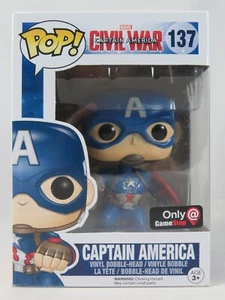 Marvel Funko Pop - Captain America - Captain America: Civil War - No. 137 - Picture 1 of 17