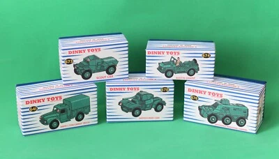 DINKY Repro Military Boxes 641, 670, 673, 674, 676,  Unique Code 3 Designed - Image 1 of 3