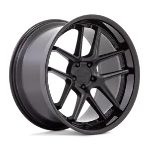 American Racing AR942 20x11 5x115 22mm Matte Black With Gloss Black Lip Wheel - Picture 1 of 2