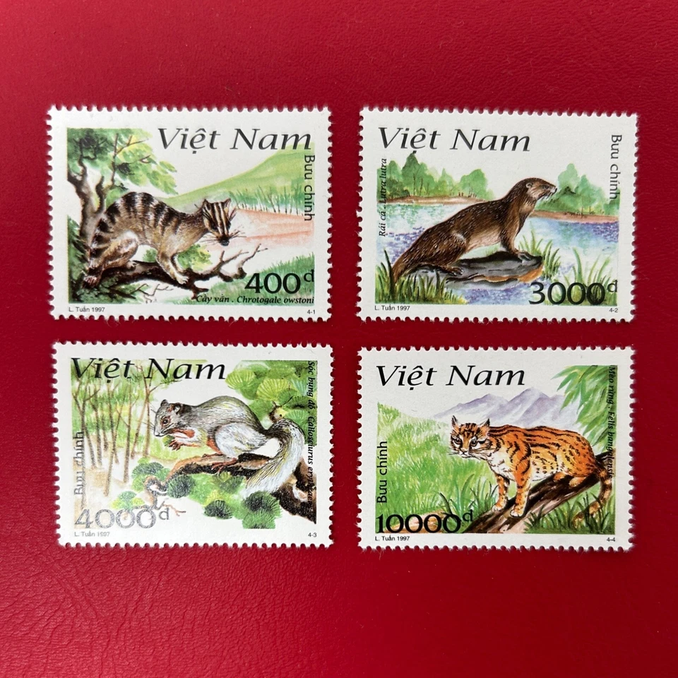 Vietnam (1997) - Animals/Wildlife of Cat Ba National Park -  MNH set - Image 1 of 1