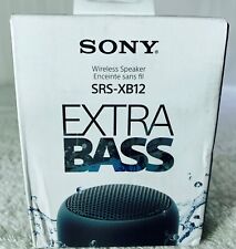 Sony Srsxb12 Mini Bluetooth Speaker Loud Extra Bass Water/Dust proof (New other)