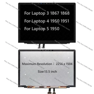 Conjunto de Pantalla Táctil LCD de 13,5" para Microsoft Surface Laptop 3 1867 1868 - Imagen 1 de 9