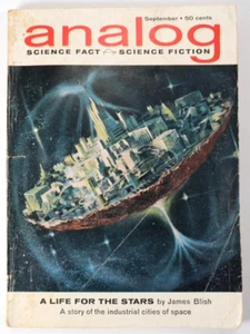 1962 Sept Analog - Science Fiction Short Stories - Vol. 70, No. 1 - Picture 1 of 6