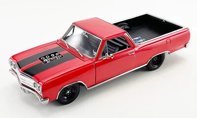 1965 EL CAMINO DRAG OUTLAWS 1/18 ACME DIECAST A1805411B BLACK WHEELS RARE 1/144 - Image 1 of 4