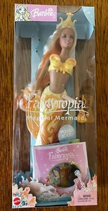 Rara nuova con scatola - Barbie Fairytopia sirena magica Christie arancione 2003 Mattel B5823 - Foto 1 di 6