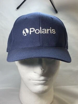 Polaris Promo Dealership Hat Snapback OS Blue Adjustable No Tag ATV Outdoors - Image 1 of 4