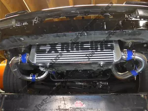 Intercooler Piping Kit For 86-92 Supra MK3 2JZ-GTE VVTI Stock Twin Turbo Black - Bild 1 von 9