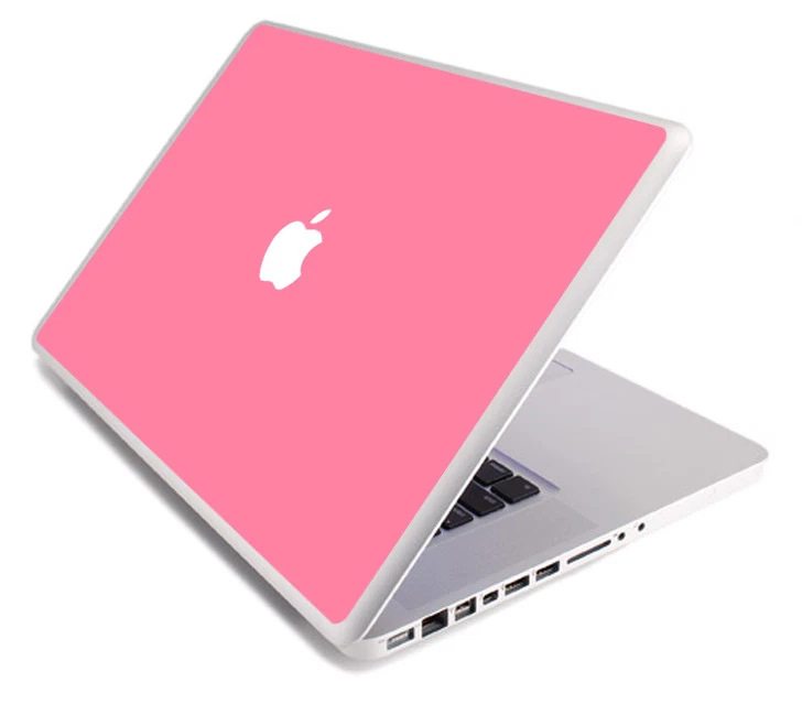 PINK Vinyl Lid Skin Cover Decal fits Apple MacBook Pro 15 A1268 Laptop - Image 1 of 1
