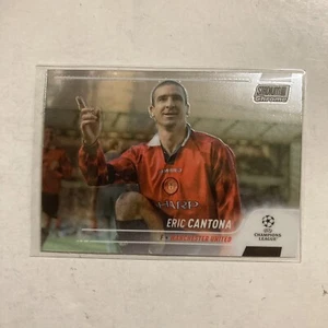 2021-22 Topps Stadium Club Chrome UEFA Eric Cantona Manchester United France #99 - Picture 1 of 4