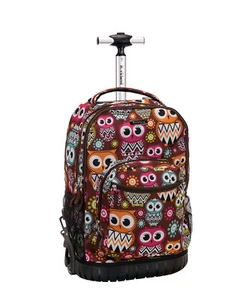 19 Rolling Backpack Multiple Colors Owl - Picture 1 of 3