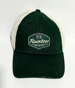Hawaii Rainbow Warriors Adjustable Green SnapBack Trucker Hat Mesh Adult NEW - Picture 1 of 2