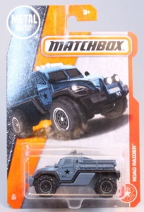 MATCHBOX ROAD RAIDER (GRIS) 67/120 MBX HÉROÏQUE RESCUE MILITAIRE 2017 - Photo 1/5