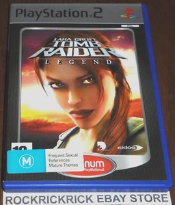 PLAYSTATION 2 GAME LARA CROFT TOMB RAIDER LEGEND INCLUDES MANUAL PAL - Picture 1 of 3