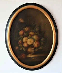 PINTURA "NATURALEZA MUERTA CON FLORES" - Imagen 1 de 8