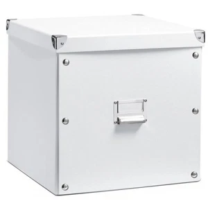 Aufbewahrungsbox, Aufbewahrungskiste, Truhe, Pappe, weiß, ZELLER - Bild 1 von 2