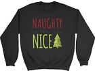 Naughty Is The New Nice Kids Childrens Jumper Sweatshirt Boys Girls