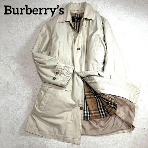 Cappotto Burberry Uomo M Beige Mods con Piumino e Fodera Nova Check
