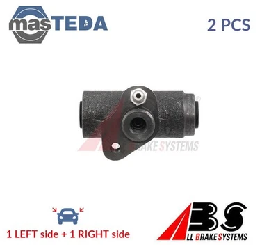 2812 DRUM WHEEL BRAKE CYLINDER PAIR REAR ABS 2PCS FOR TRABANT P 601 0.6 0.6L - Image 1 of 4