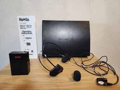 Micrófono condensador miniatura RAMSA WM-S10 - vintage - probado y funcionando Foto 1 de 4