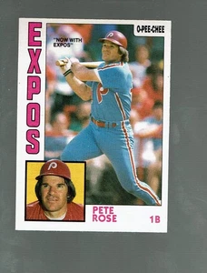 1984. OPC. Pete Rose #300 NM+ - Picture 1 of 2