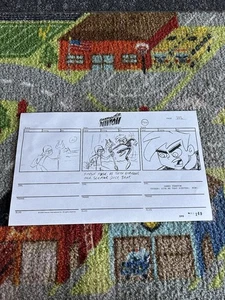 Danny Phantom 2004 Storyboard copia original Nickelodeon página 222 - Imagen 1 de 1