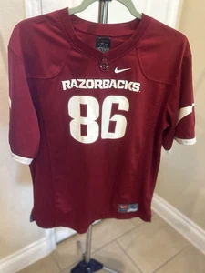 Nike Herren Arkansas Razorbacks Fußball Trikot #86 Cardinal Red XL - Bild 1 von 8