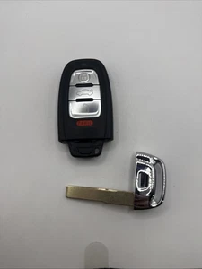 Keyless Entry Remote Key Fob Compatible with Audi A4 A5 A6 A7 A8 2008-2016,  - Picture 1 of 7