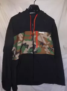 Simms Rogue Hoody Mens XXL Woodland Camo Softshell Water Resistant Full Zip - Picture 1 of 3