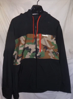 Simms Rogue Hoody Mens XXL Woodland Camo Softshell Water Resistant Full Zip - Image 1 of 3
