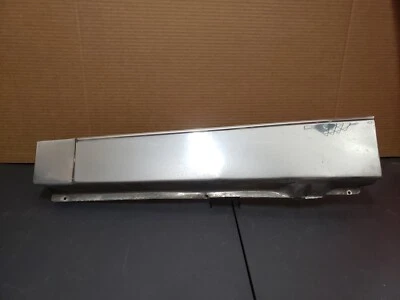 80-85 Oldsmobile Delta 88/98 Regency (RH) Stainless Lower Rear Rocker Trim Used  - Image 1 of 4